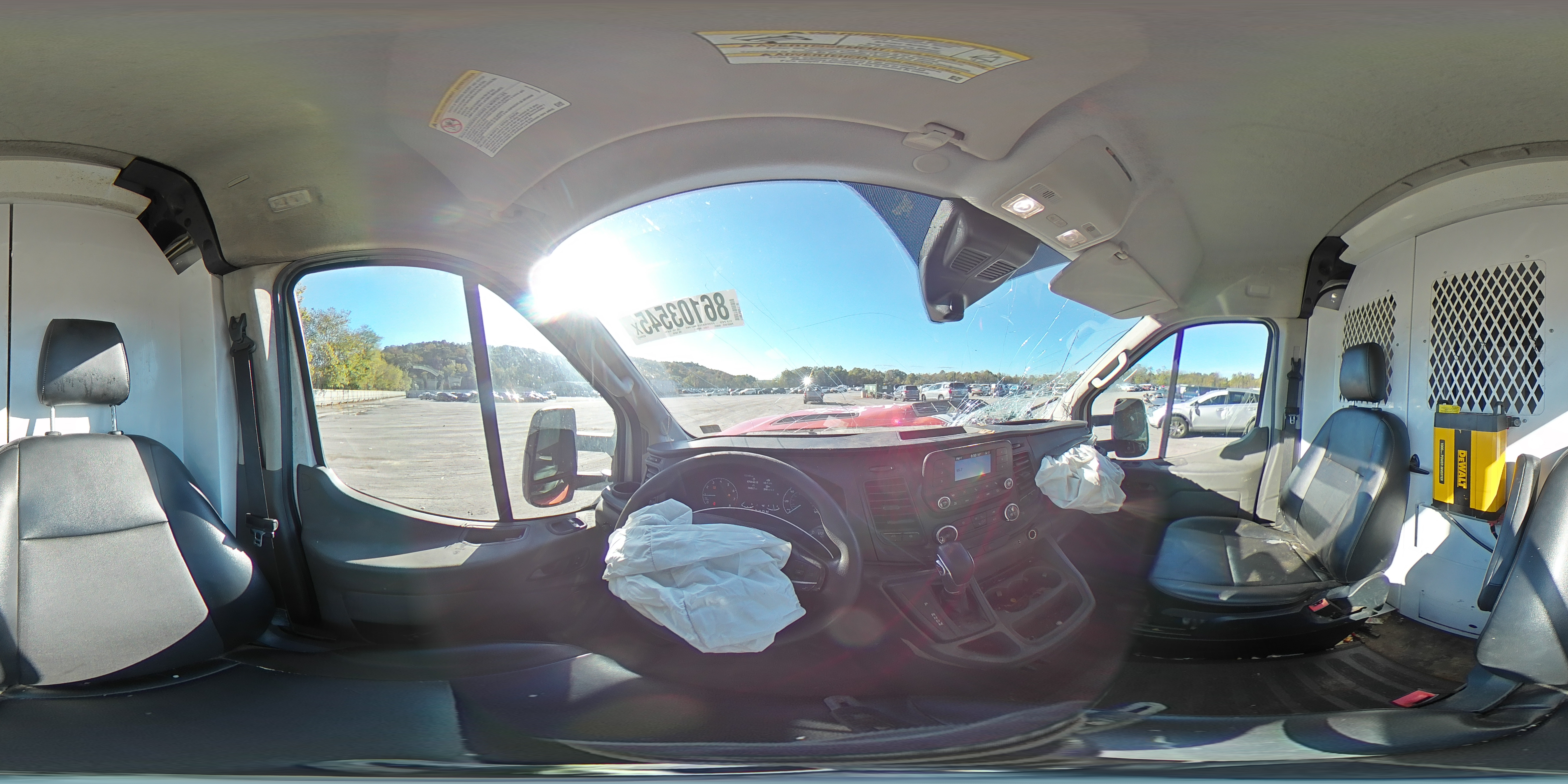 2021 Ford Transit T-250 VIN: 1FTBR1C87MKA40768 Lot: 86103545