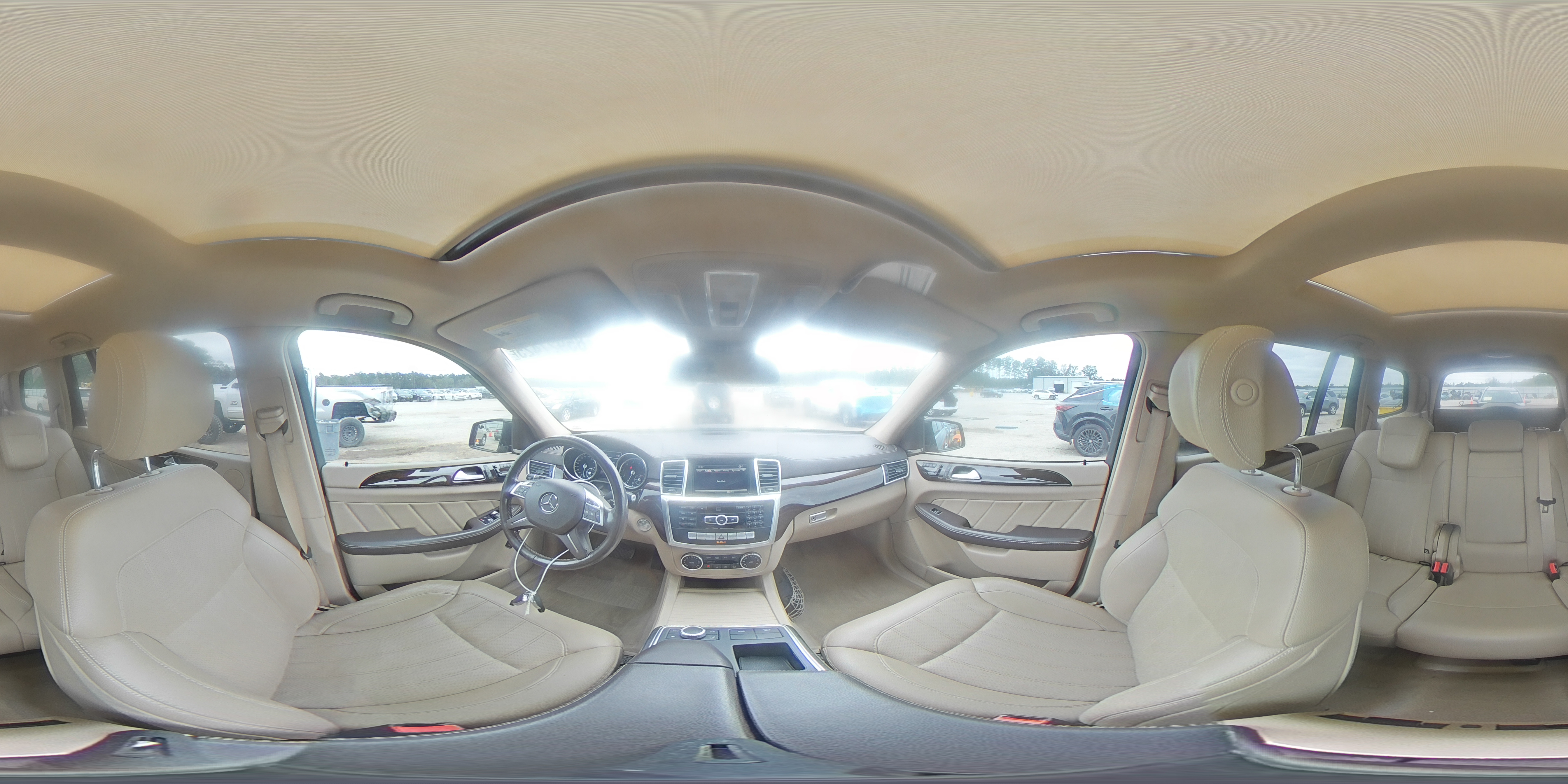 2015 Mercedes-Benz Gl 450 4Matic VIN: 4JGDF6EE9FA587370 Lot: 85927425