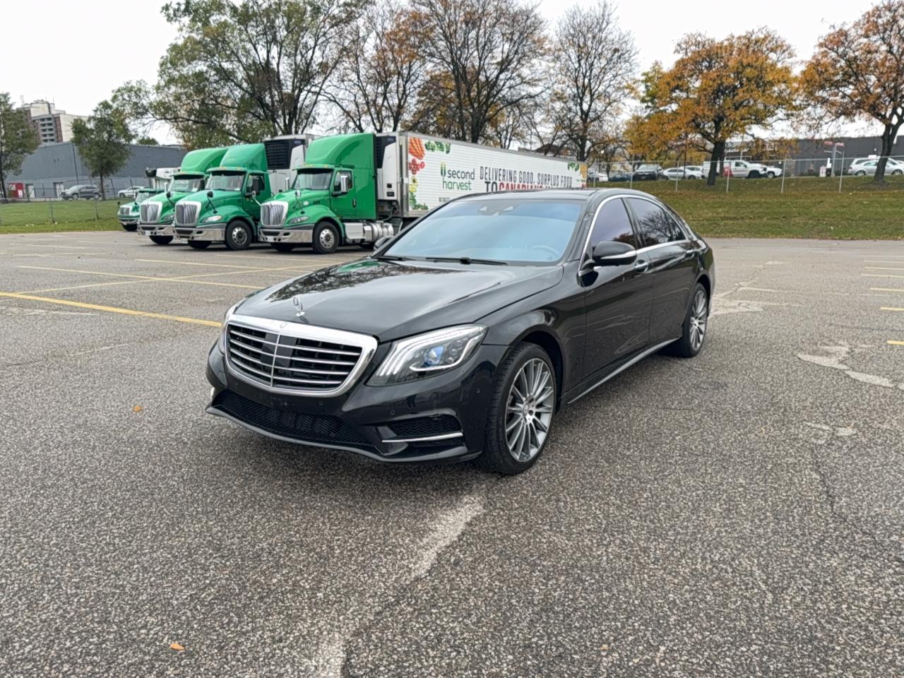 2014 Mercedes-Benz S 550 4Matic black sedan gas WDDUG8FBXEA035432 photo #3