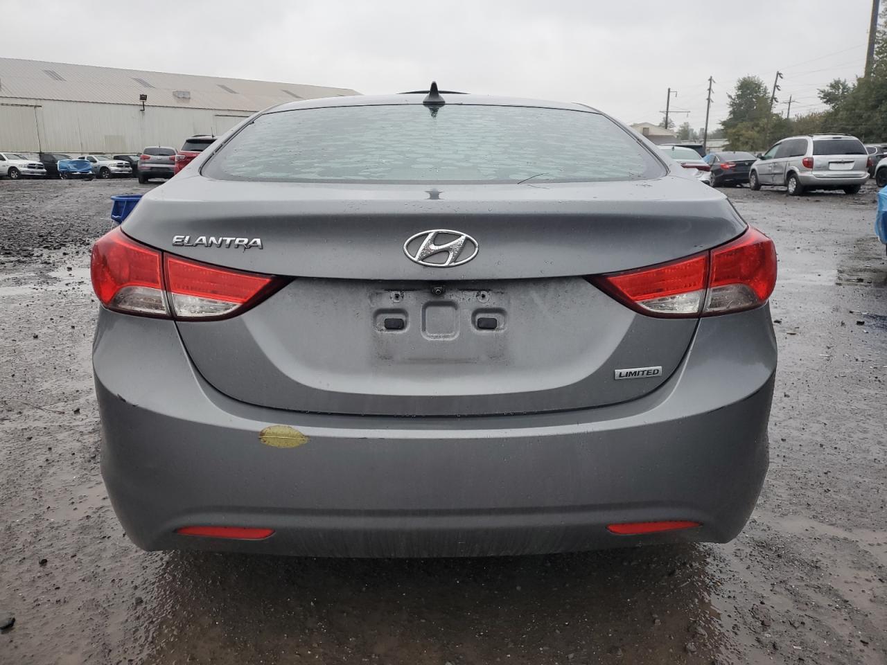 2012 Hyundai Elantra Gls VIN: 5NPDH4AE6CH117603 Lot: 86253315