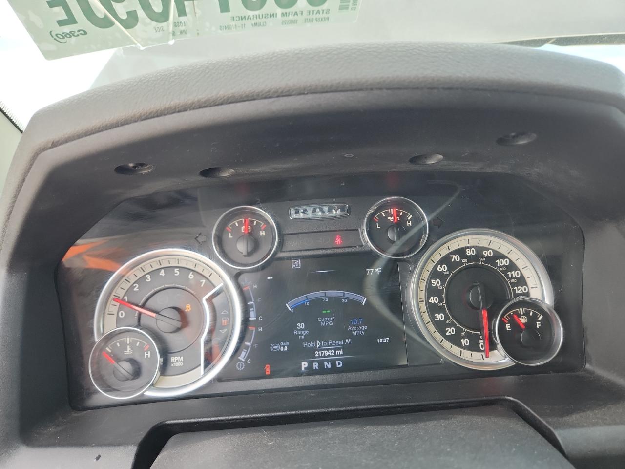 2013 Ram 1500 Slt VIN: 1C6RR6LT7DS532692 Lot: 83874395