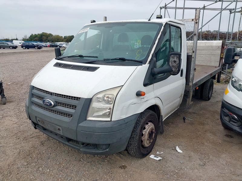 2012 FORD TRANSIT CHASSIS CAB TDCI 125PS [DRW] for sale at Copart ROCHFORD