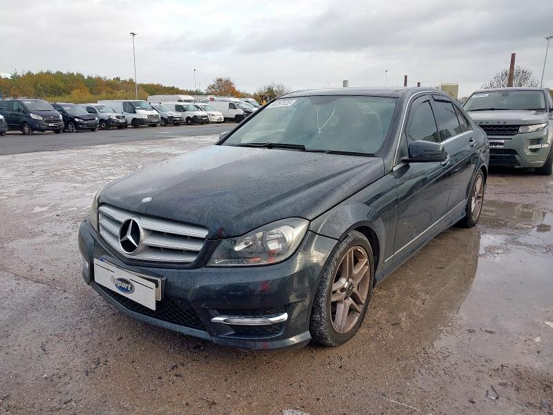 2012 MERCEDES-BENZ C CLASS C220 CDI BLUEEFFICIENCY AMG SPORT 4DR AUTO for sale at Copart ST HELENS