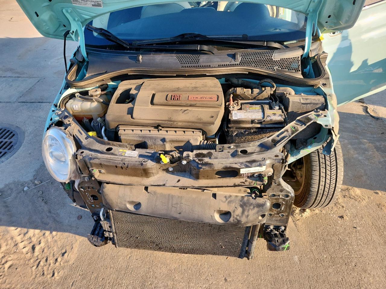 2017 Fiat 500 Pop VIN: 3C3CFFKR9HT697911 Lot: 84877715