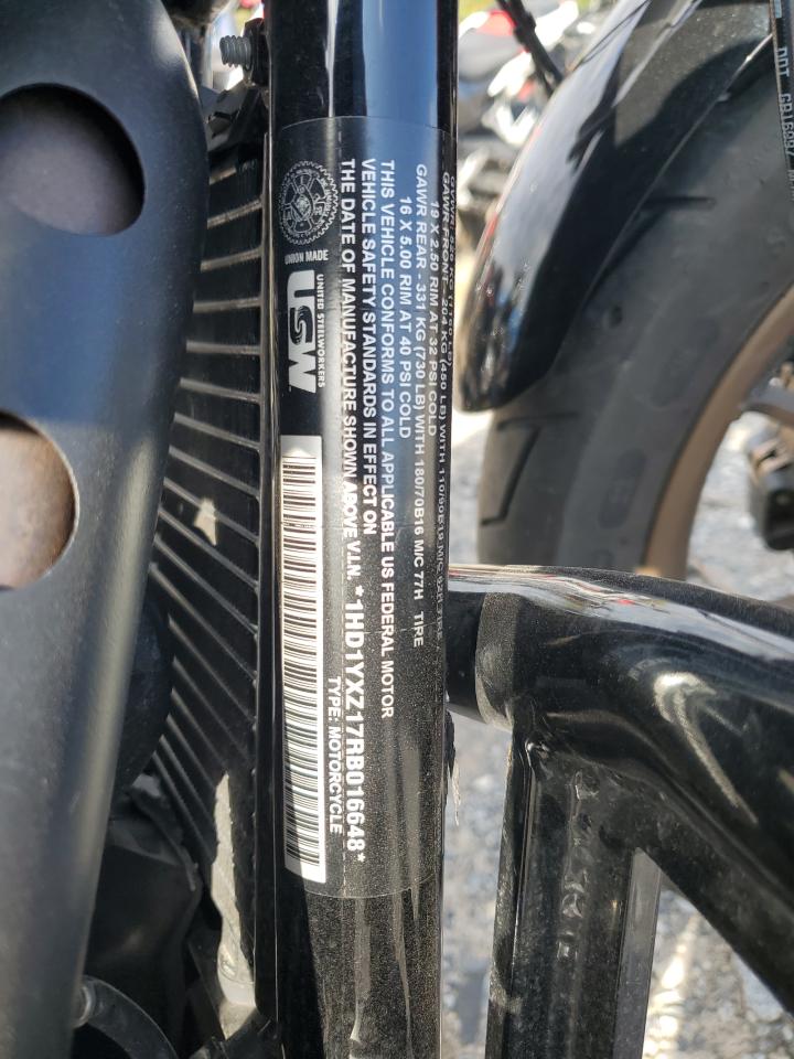 2024 Harley-Davidson Fxlrst VIN: 1HD1YXZ17RB016648 Lot: 71082655