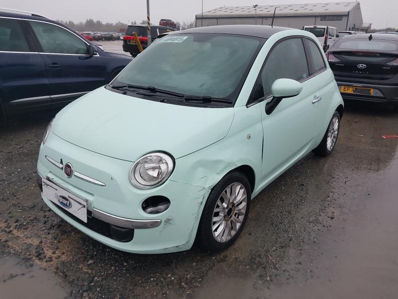 2014 FIAT 500 0.9 TWINAIR LOUNGE 3DR for sale at Copart SANDWICH