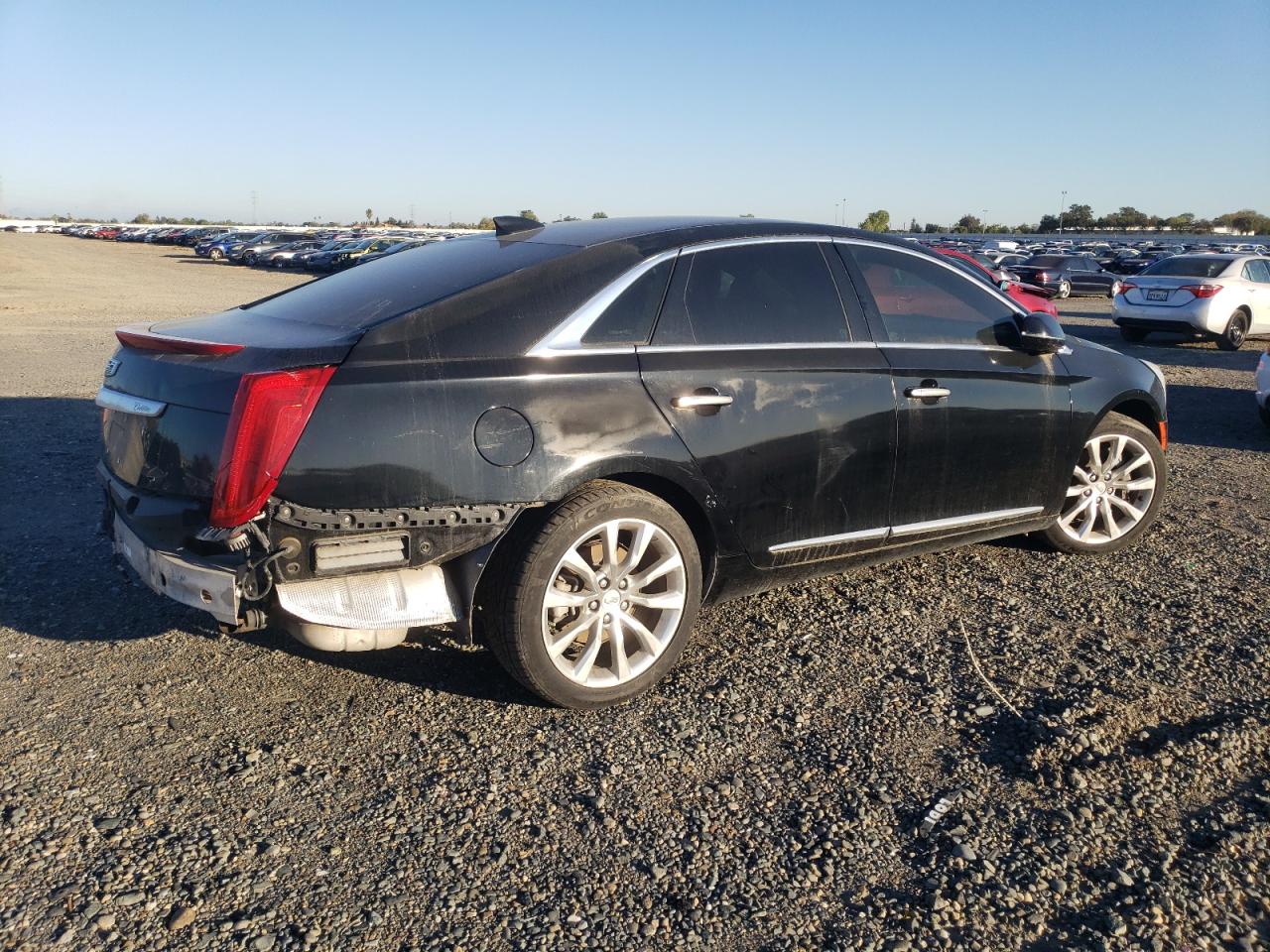 2016 Cadillac Xts Luxury Collection black sedan gas 2G61N5S31G9193207 photo #4