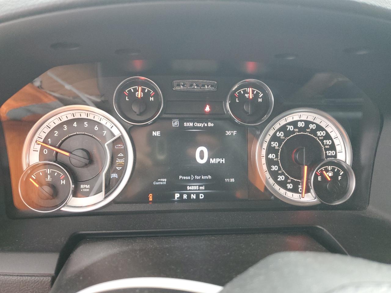 2015 Ram 1500 Laramie VIN: 1C6RR7NT9FS600304 Lot: 82349435