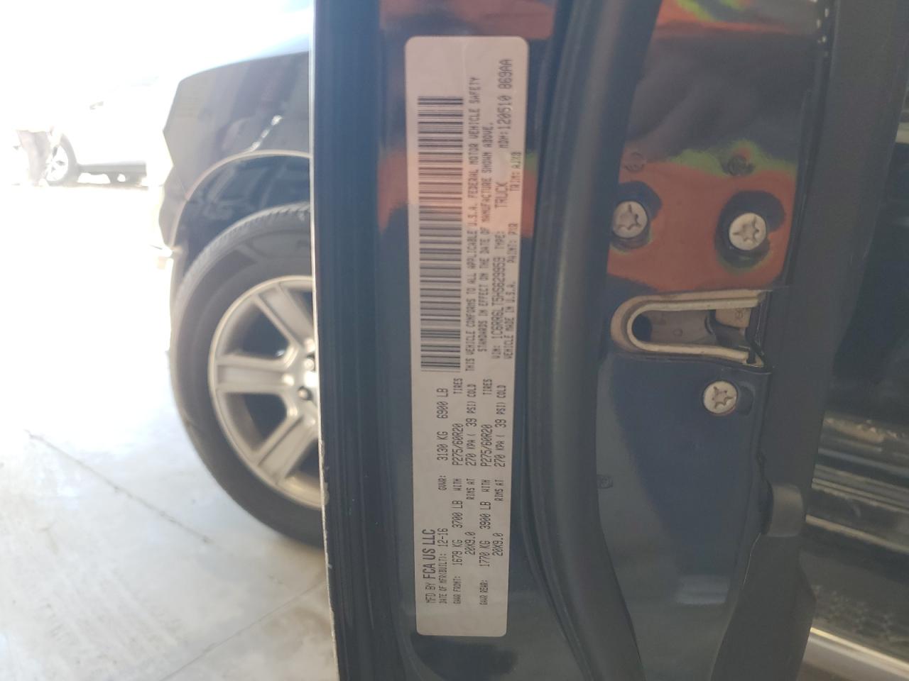 2017 Ram 1500 Slt VIN: 1C6RR6LT5HS629959 Lot: 86869065