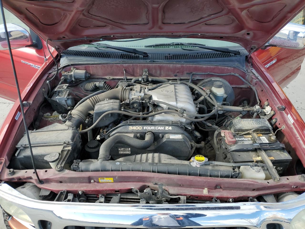 2004 Toyota Tacoma Double Cab VIN: 5TEHN72N44Z362599 Lot: 82241255