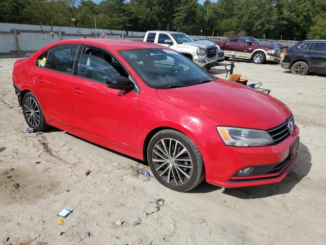 VOLKSWAGEN JETTA 2016 Красный