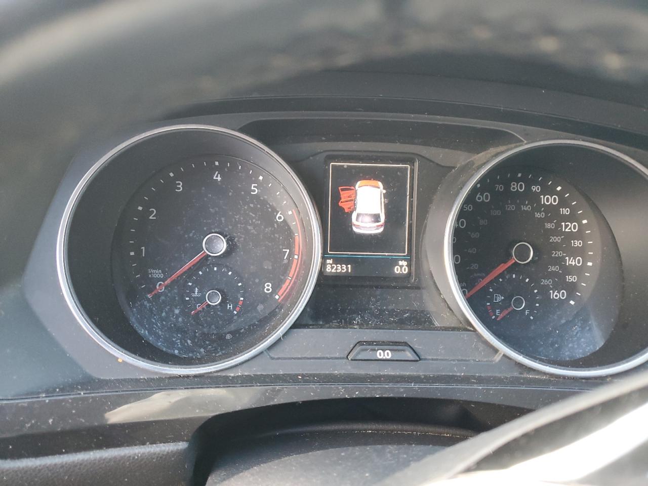 2019 Volkswagen Tiguan Se VIN: 3VV2B7AX8KM135509 Lot: 86235465