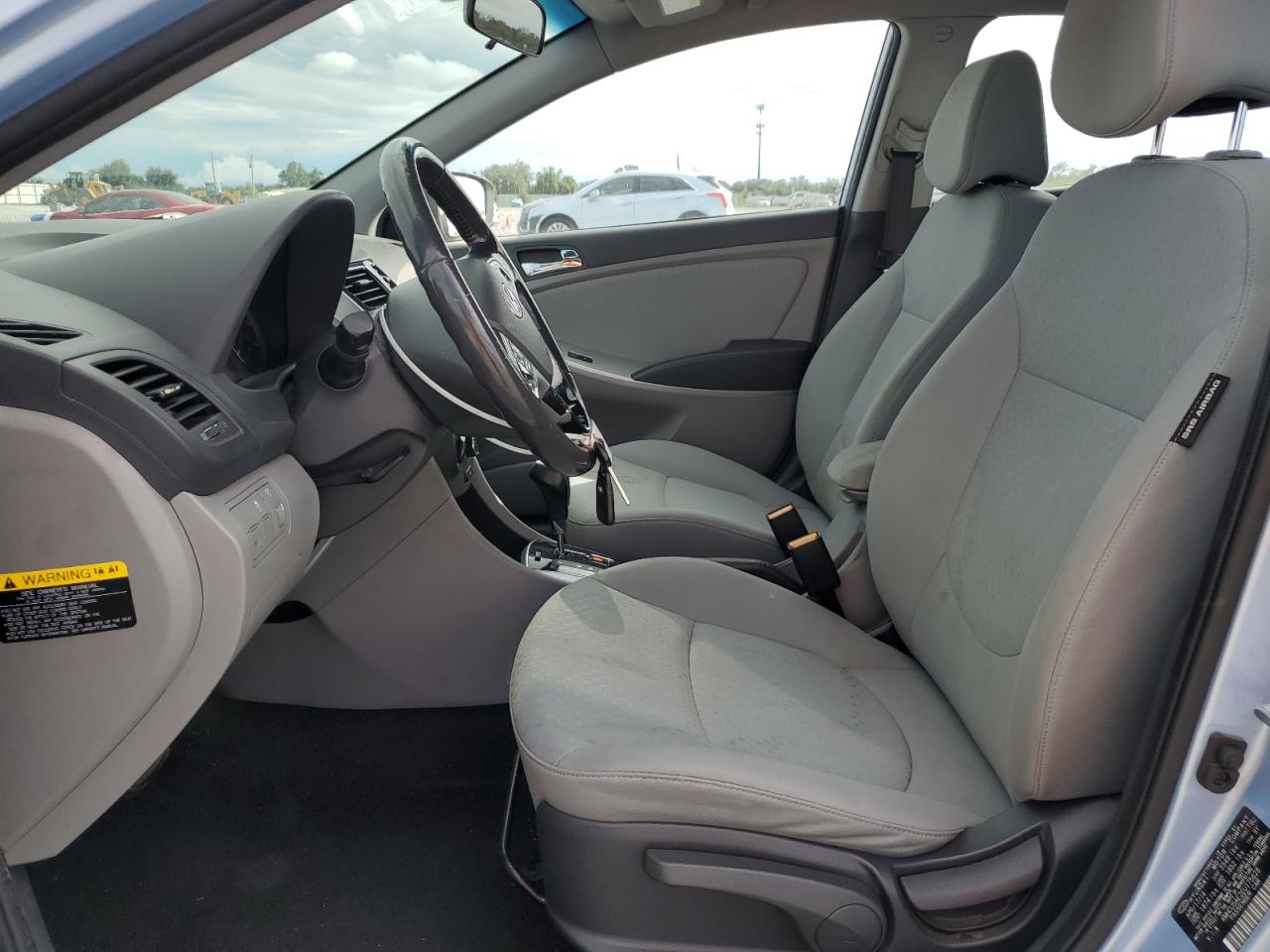 2014 Hyundai Accent Gls VIN: KMHCU5AE2EU175628 Lot: 86151395