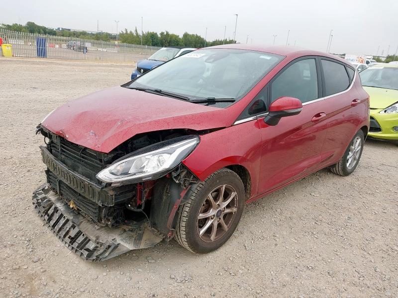 2018 FORD FIESTA ZETEC TURBO  for sale at Copart CORBY