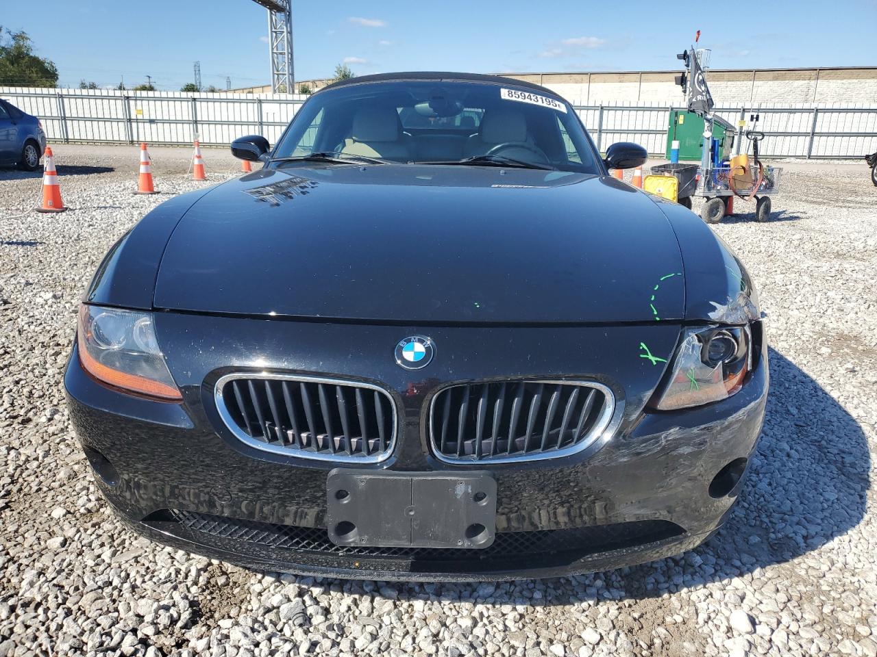 2003 BMW Z4 2.5 VIN: 4USBT33493LS41245 Lot: 85943195