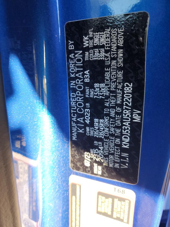 2024 Kia Soul Gt Line VIN: KNDJ53AU5R7220182 Lot: 82415325