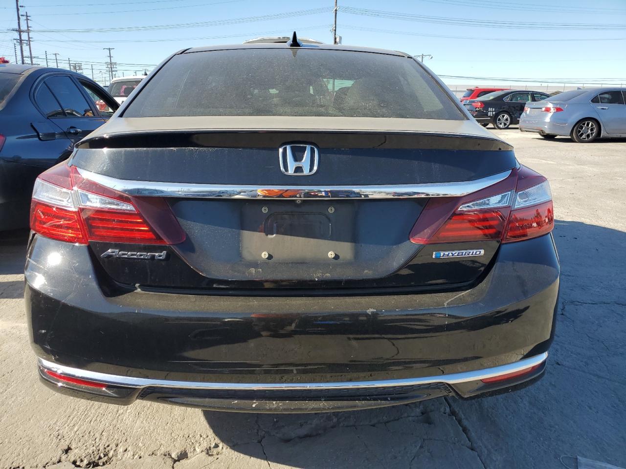 2017 Honda Accord Hybrid Exl VIN: JHMCR6F58HC003858 Lot: 87279935