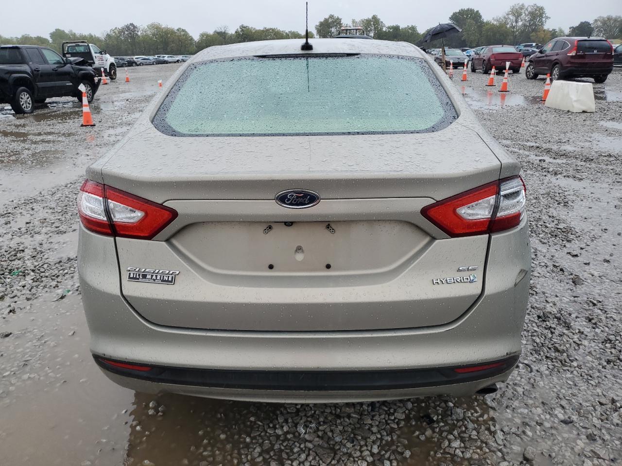 2015 Ford Fusion Se Hybrid VIN: 3FA6P0LU0FR158874 Lot: 84815345