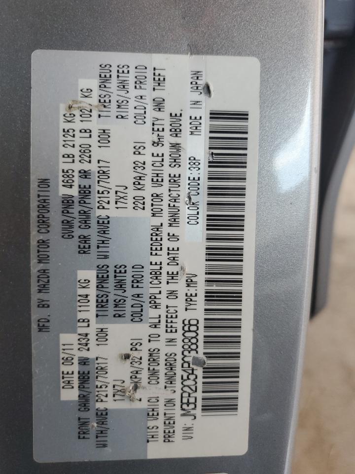 2011 Mazda Cx-7 VIN: JM3ER2C54B0388066 Lot: 85780995