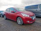 2012 PEUGEOT 208 1.4 E-HDI ALLURE 5DR EGC for sale at Copart ROCHFORD