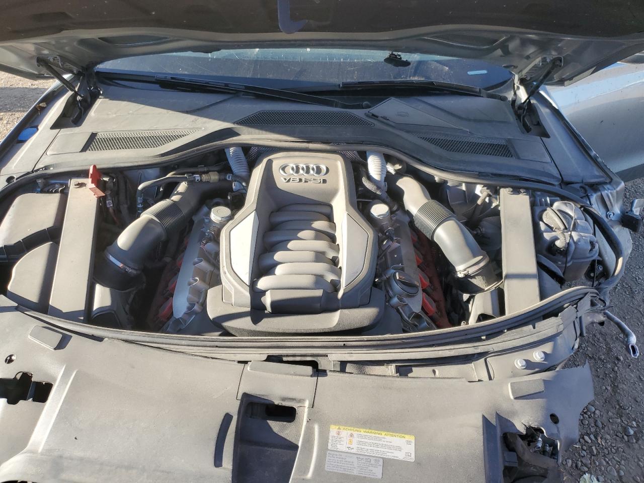 2011 Audi A8 Quattro VIN: WAUTVAFD2BN020350 Lot: 87014735