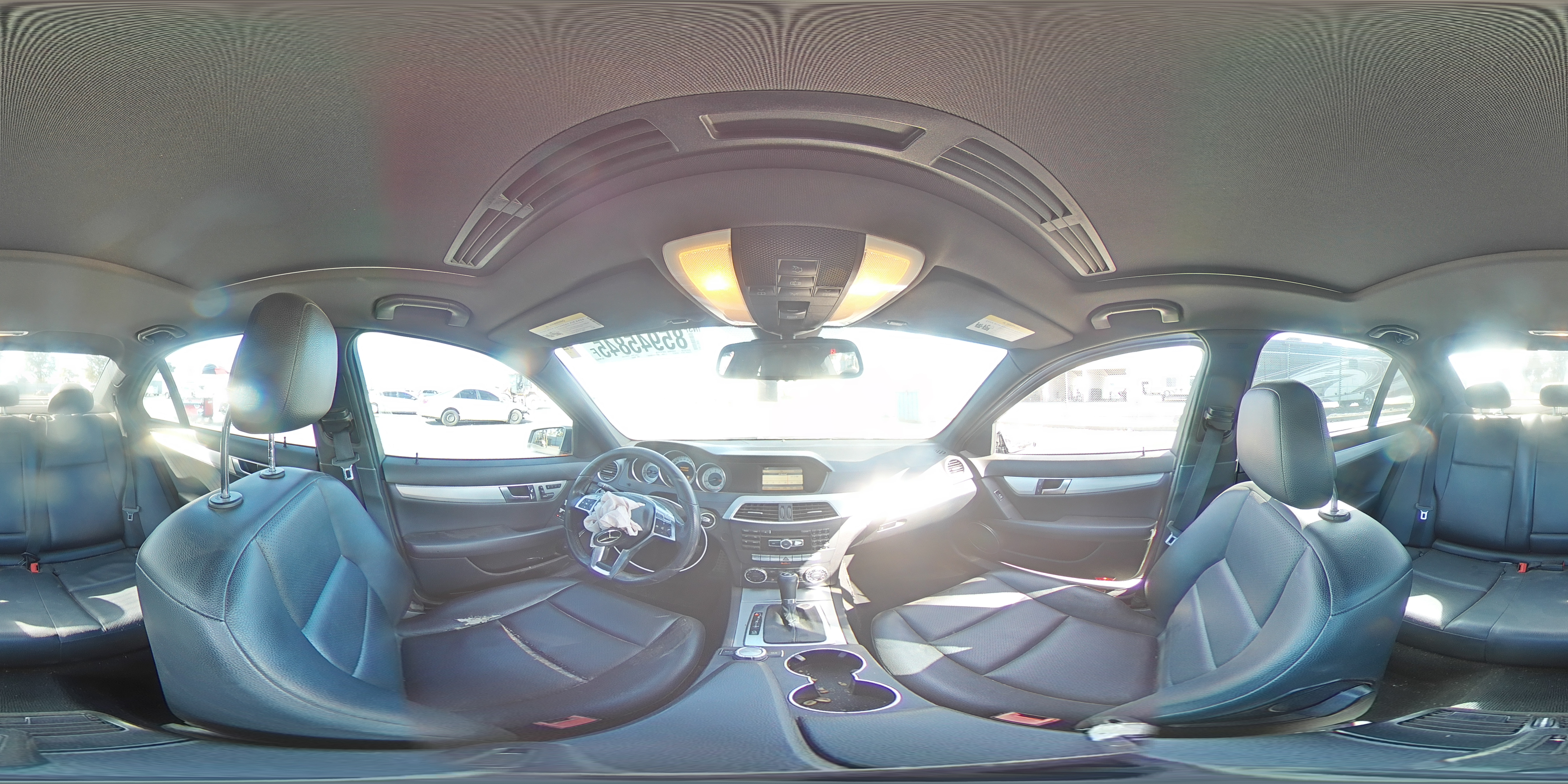 2012 Mercedes-Benz C 250 VIN: WDDGF4HB4CR203585 Lot: 85945845