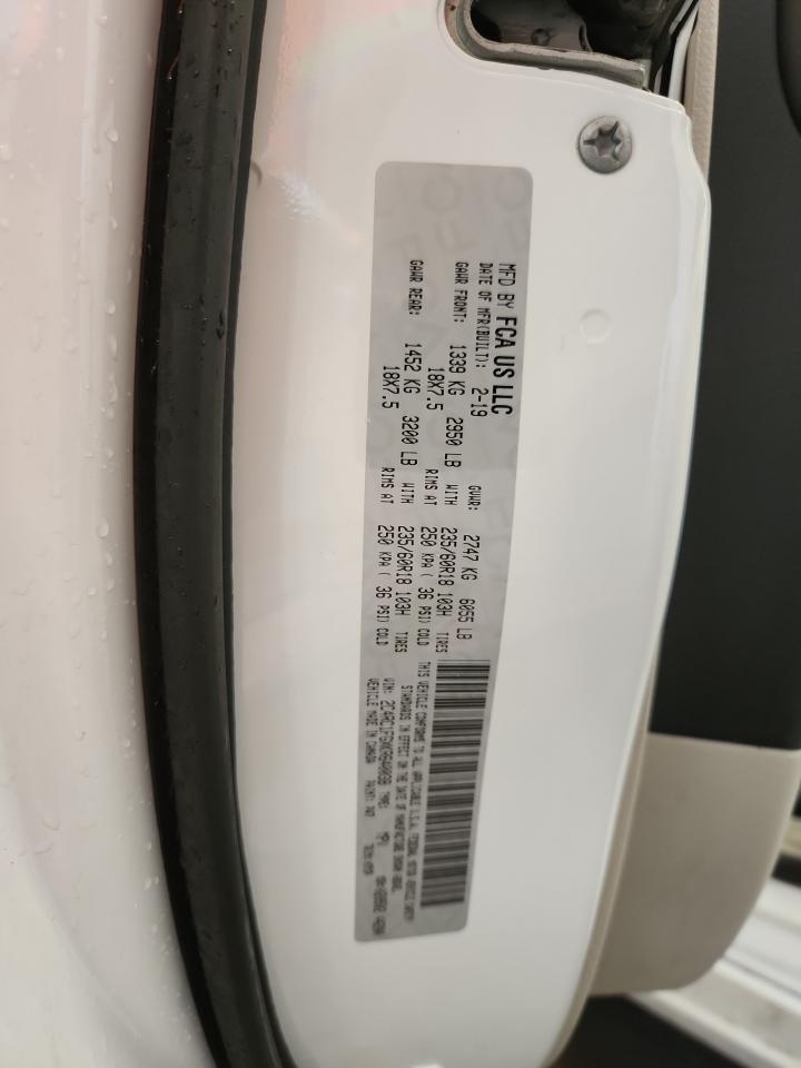 2019 Chrysler Pacifica Touring Plus VIN: 2C4RC1FGXKR640038 Lot: 82352005