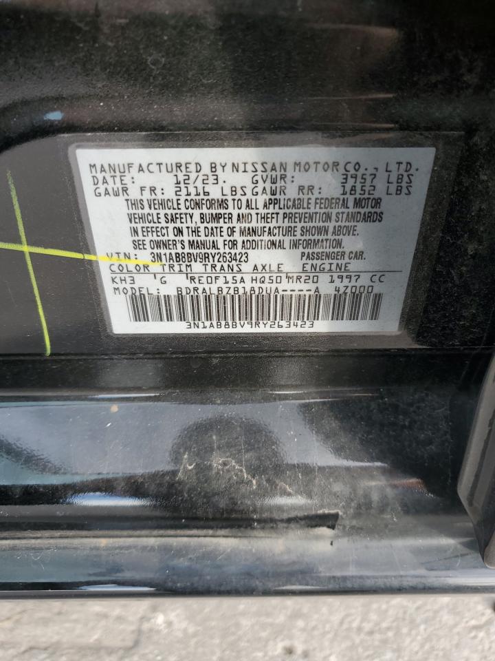 2024 Nissan Sentra S VIN: 3N1AB8BV9RY263423 Lot: 82363385
