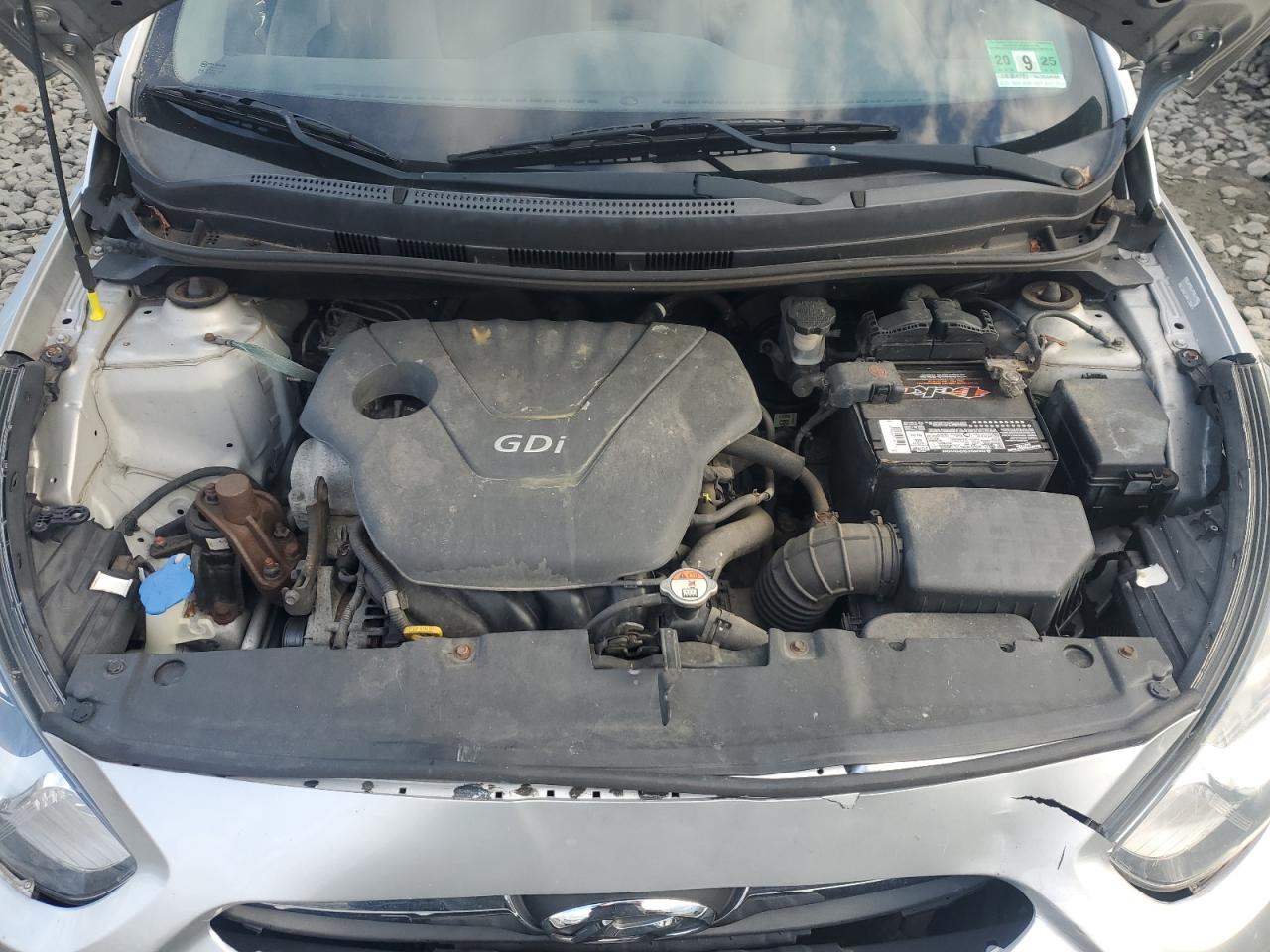 2013 Hyundai Accent Gls VIN: KMHCU4AE0DU440698 Lot: 89813375