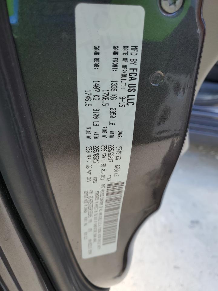 2016 Dodge Grand Caravan Sxt VIN: 2C4RDGCG5GR155205 Lot: 82621855