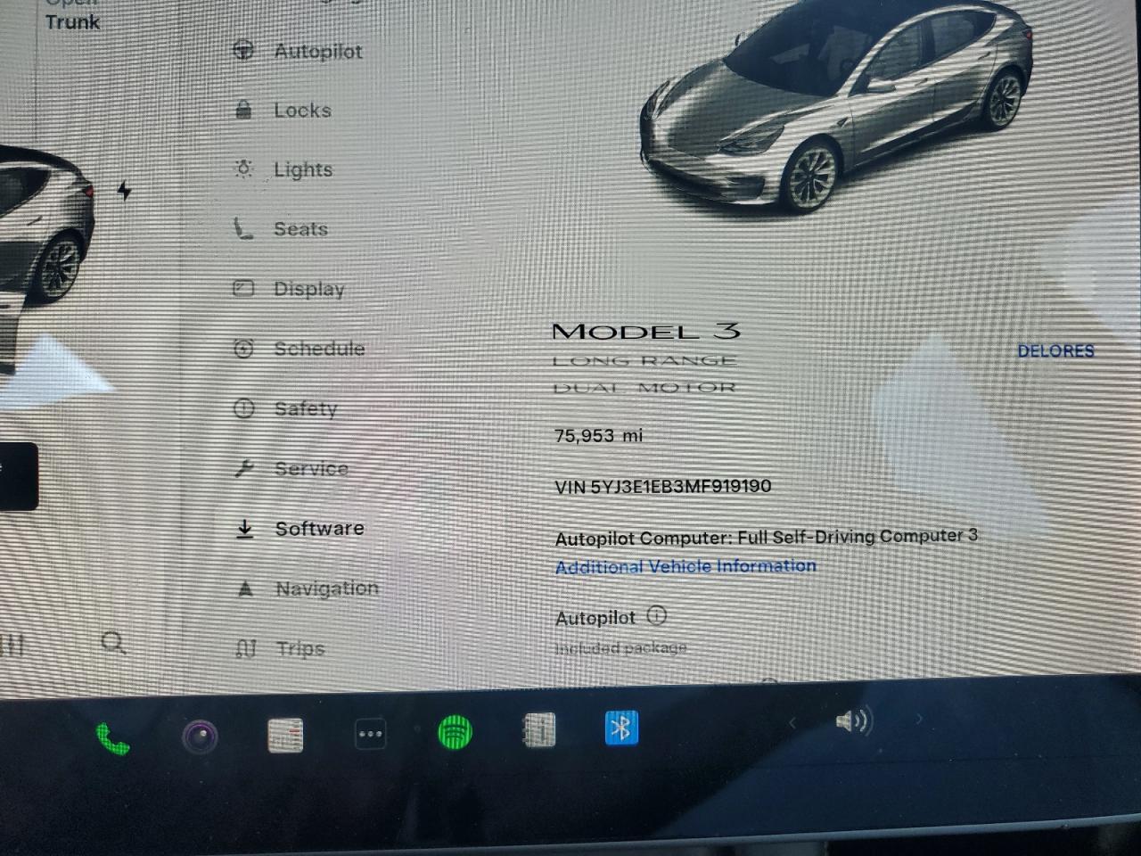 2021 Tesla Model 3 VIN: 5YJ3E1EB3MF919190 Lot: 80995545