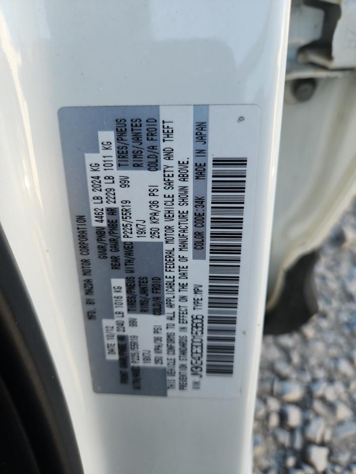 2013 Mazda Cx-5 Gt VIN: JM3KE4DE3D0153606 Lot: 85850315