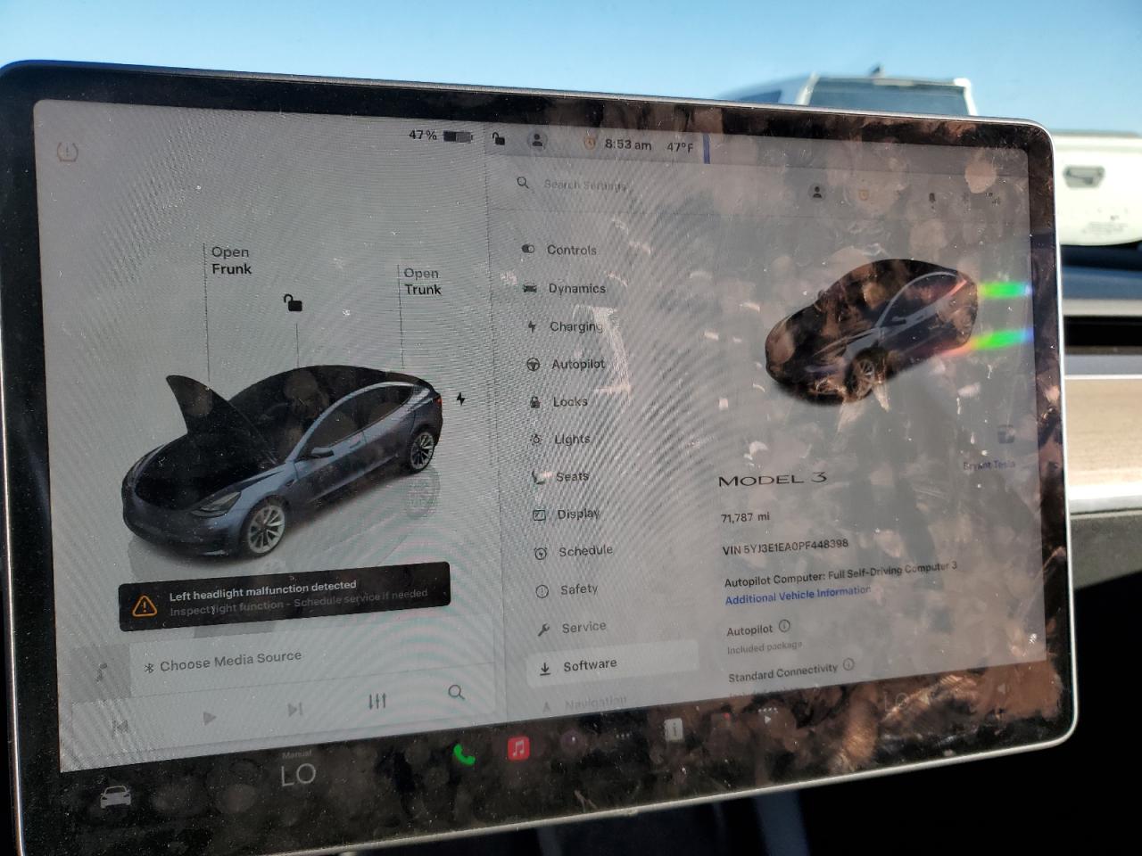 2023 Tesla Model 3 VIN: 5YJ3E1EA0PF448398 Lot: 86820815