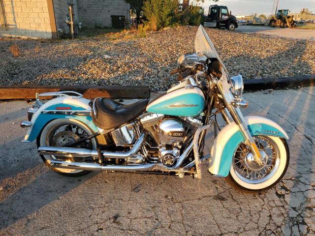 2017 HARLEY-DAVIDSON FLSTN SOFTAIL DELUXE   a la Venta en Copart MI - DETROIT