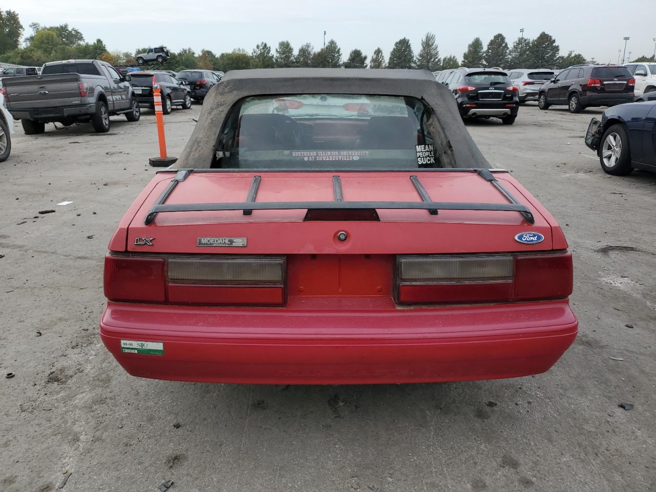 1992 Ford Mustang Lx VIN: 1FACP44M6NF162464 Lot: 86289855