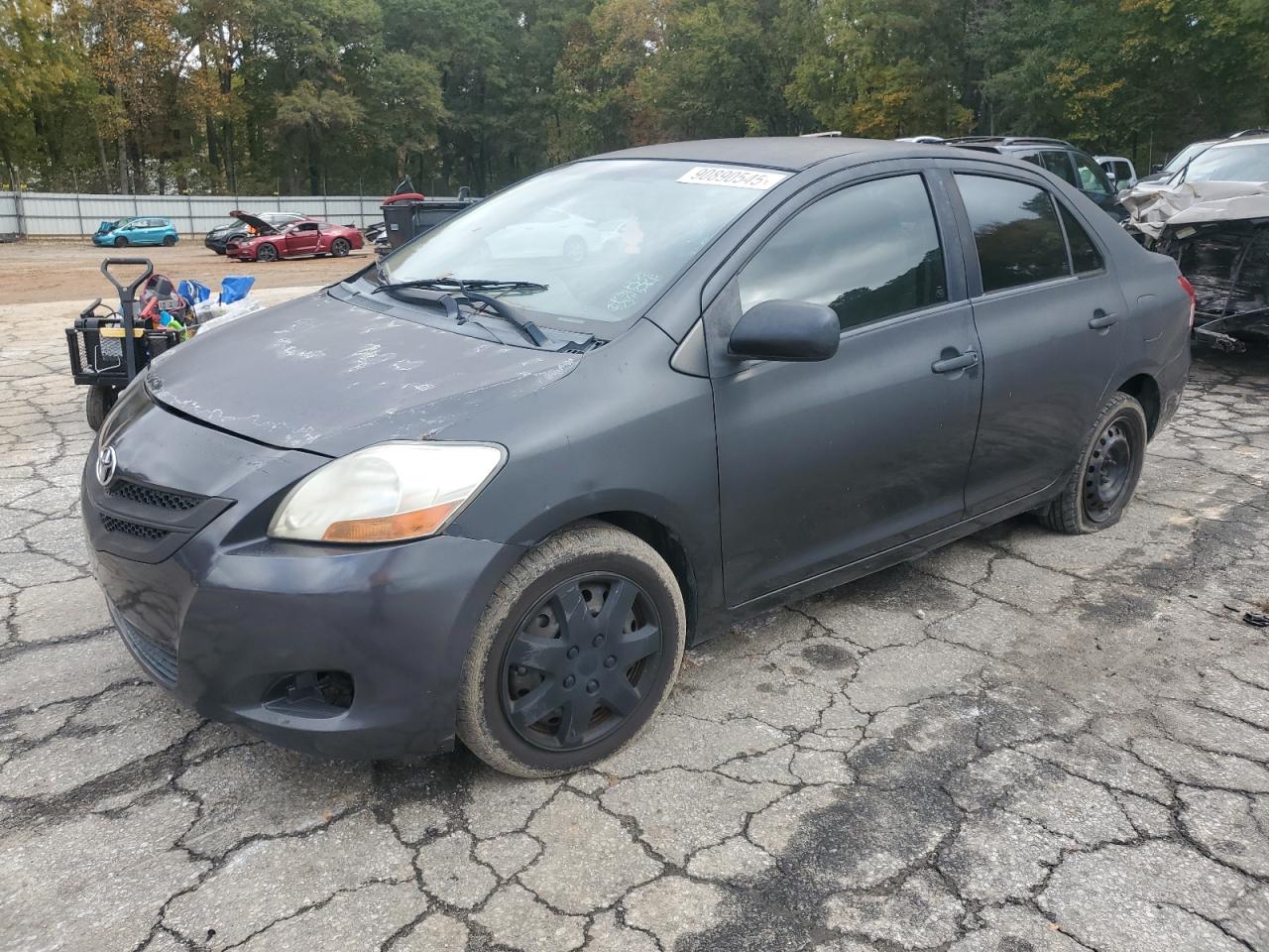 TOYOTA YARIS 2008. Lot# 90890545. VIN JTDBT923481204947. Photo 1