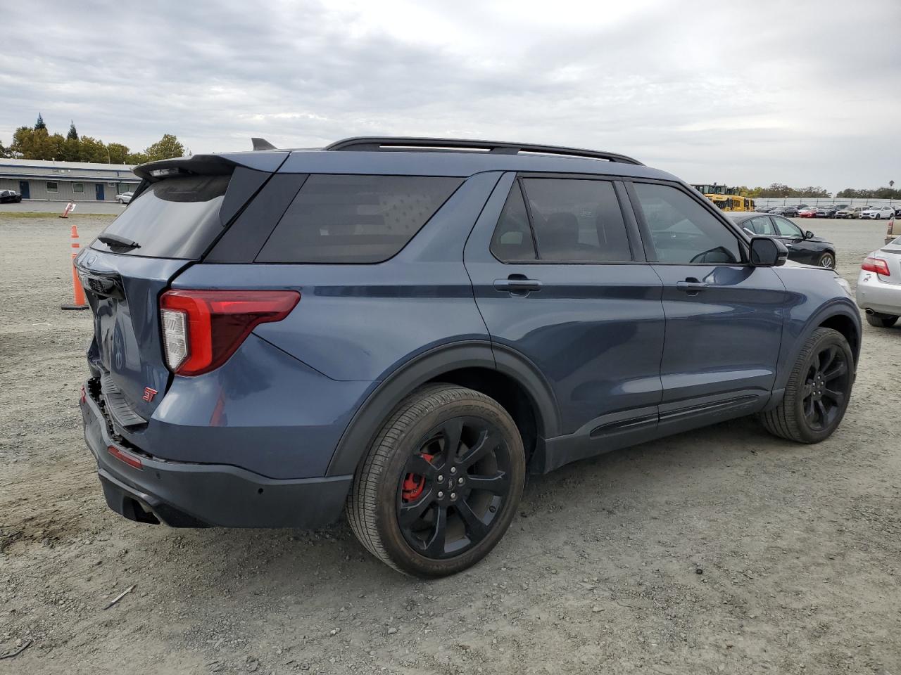 2021 Ford Explorer St blue  gas 1FM5K8GC1MGA05439 photo #4
