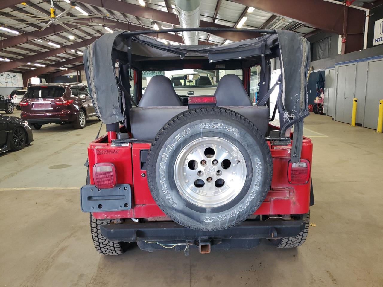1998 Jeep Wrangler / Tj Sport VIN: 1J4FY19S1WP787158 Lot: 89796475