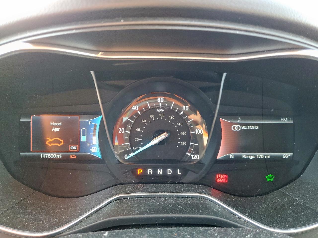 2017 Ford Fusion Titanium Hev VIN: 3FA6P0RU2HR219250 Lot: 85936955