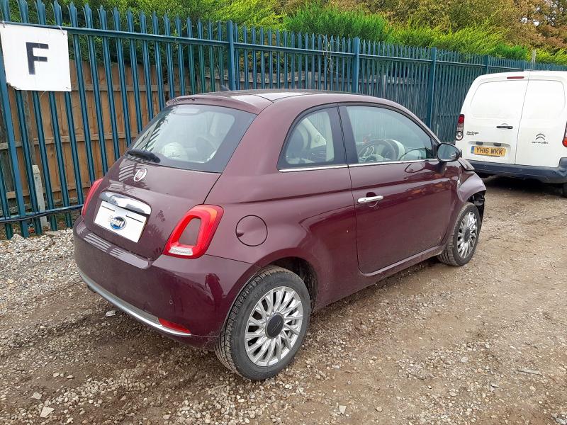 2016 FIAT 500 1.2 LOUNGE 3DR