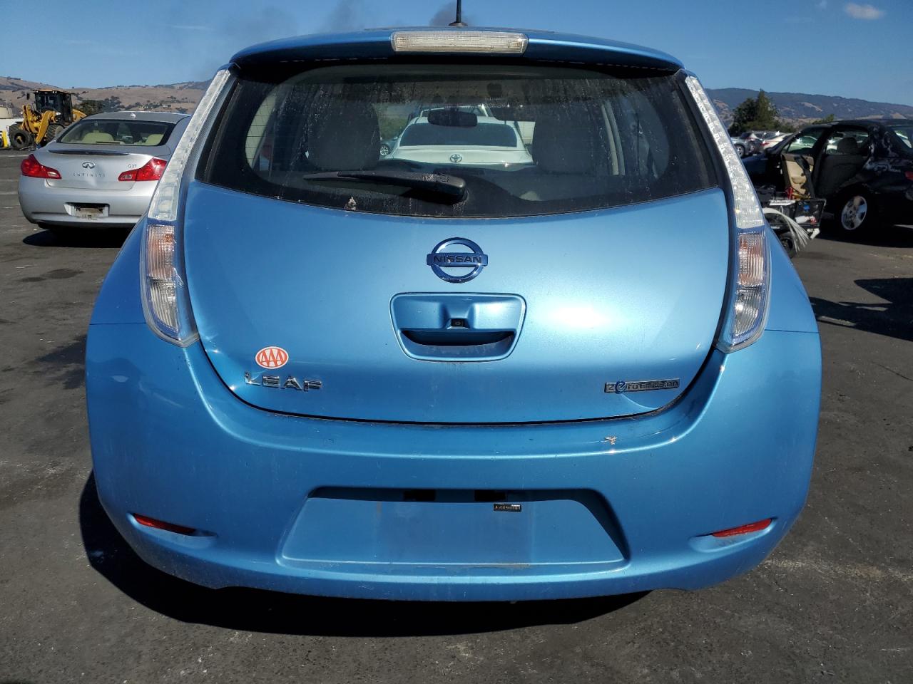 2011 Nissan Leaf Sv VIN: JN1AZ0CP5BT003841 Lot: 85831065