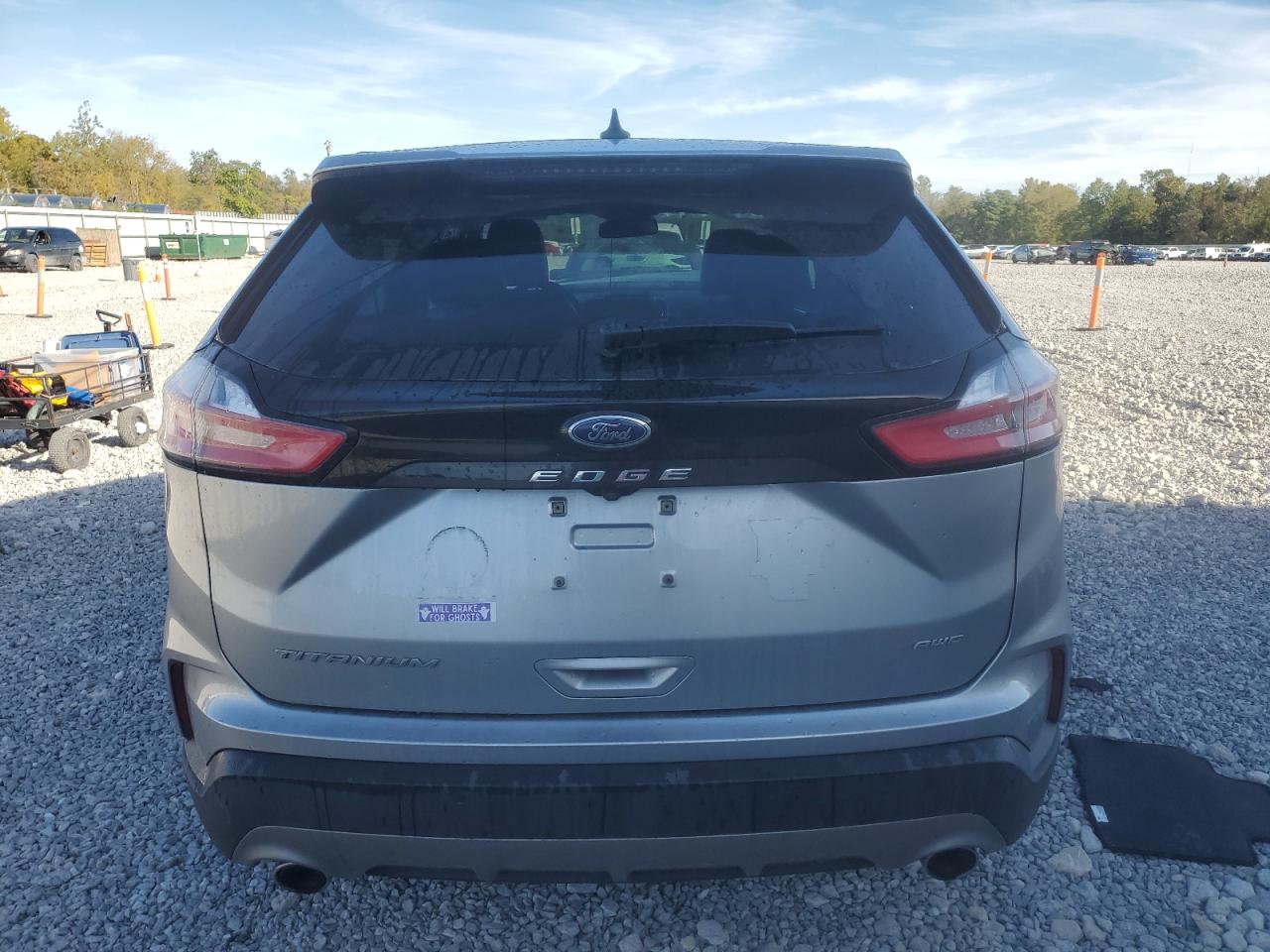 2022 Ford Edge Titanium VIN: 2FMPK4K92NBA51870 Lot: 81958225