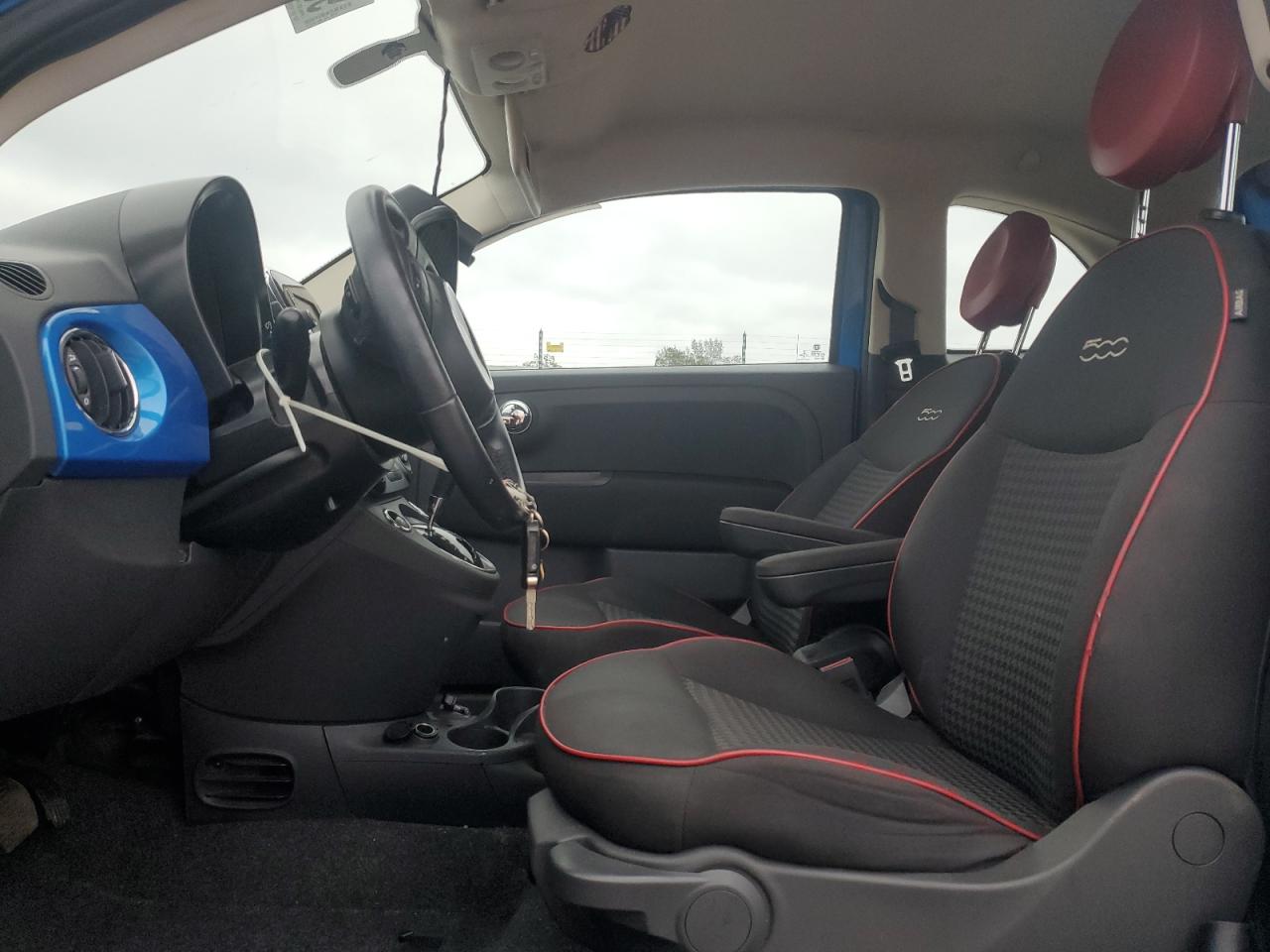 2017 Fiat 500 Pop VIN: 3C3CFFKR4HT530257 Lot: 90228785