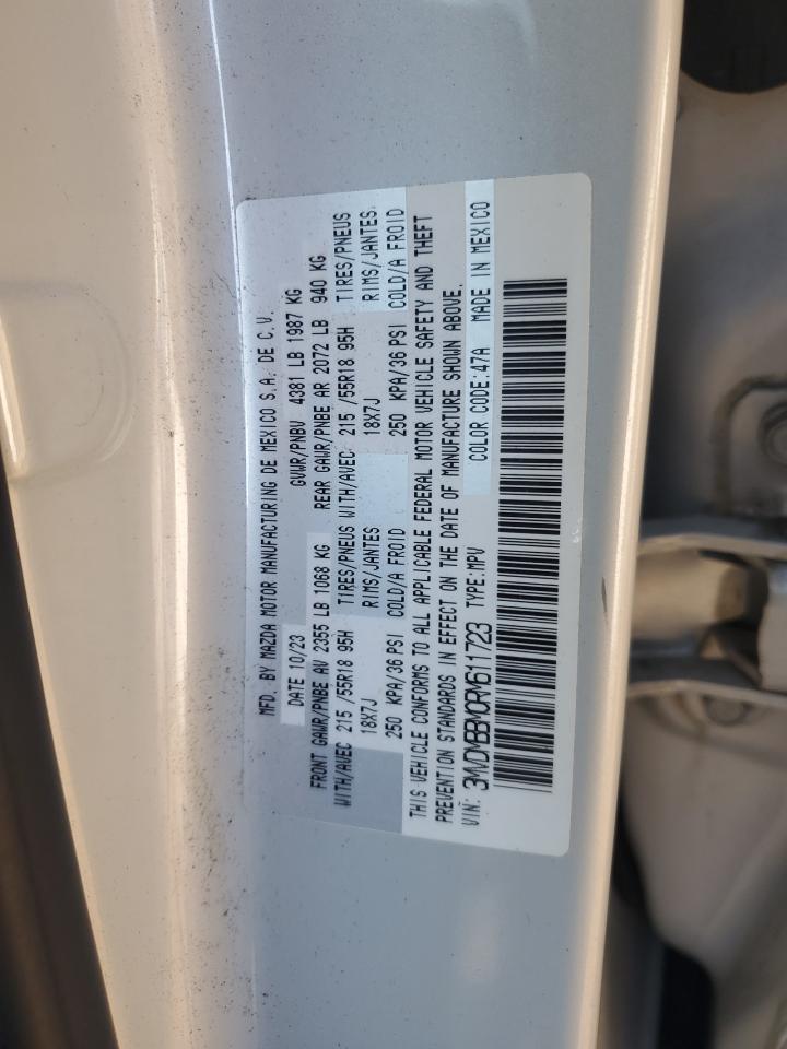 2024 Mazda Cx-30 Select VIN: 3MVDMBBM0RM611723 Lot: 90449705