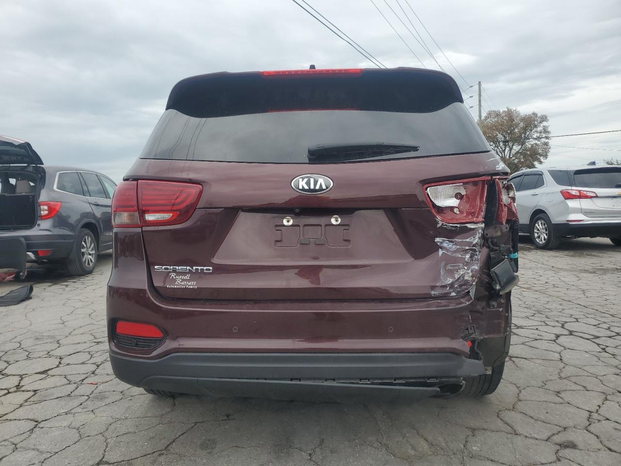 2019 Kia Sorento L VIN: 5XYPG4A36KG452221 Lot: 85143325