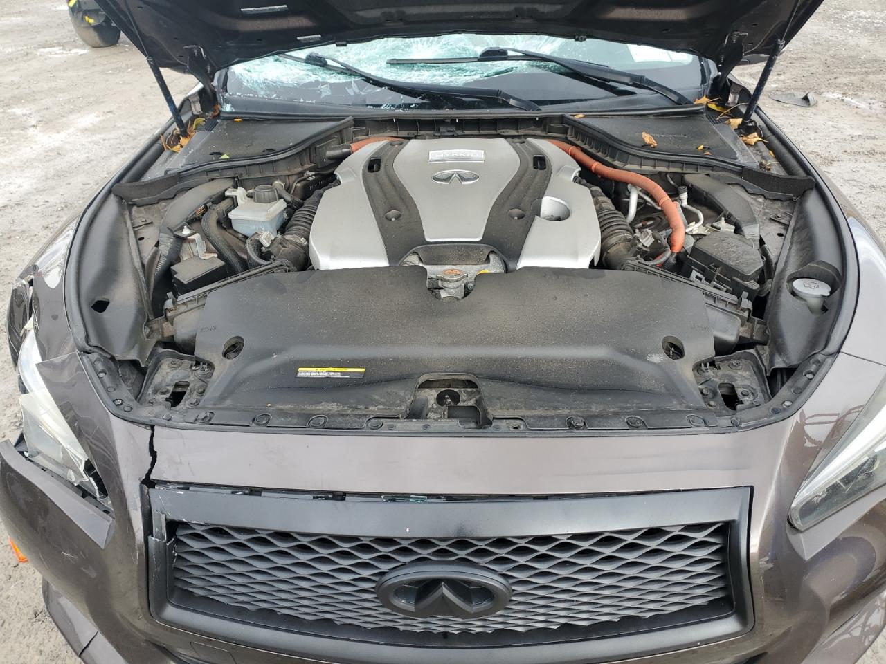 2015 Infiniti Q50 Hybrid Premium VIN: JN1AV7AR0FM850713 Lot: 89889045