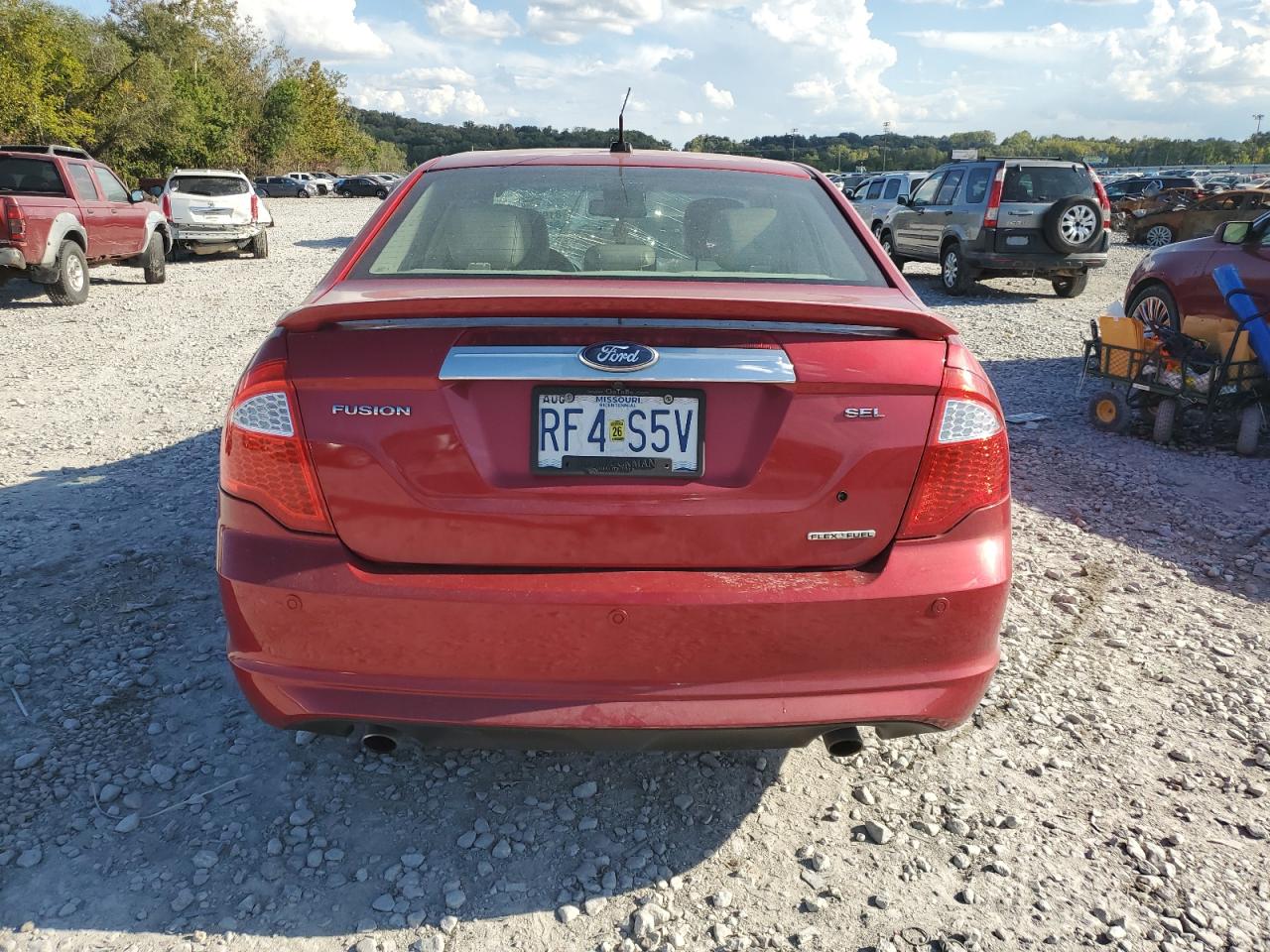 2012 Ford Fusion Sel VIN: 3FAHP0JG7CR237735 Lot: 81958065