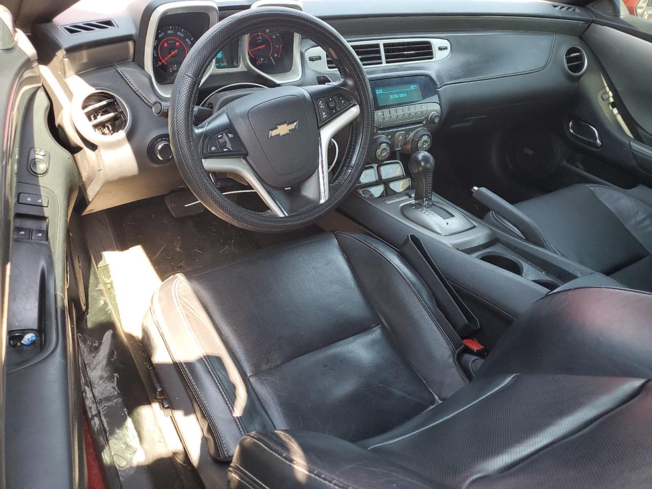 2012 Chevrolet Camaro Lt VIN: 2G1FC1E37C9206770 Lot: 85493665