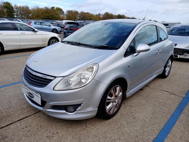 2008 VAUXHALL CORSA 1.2I 16V DESIGN 3DR for sale at Copart NEWBURY