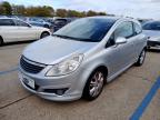 2008 VAUXHALL CORSA 1.2I 16V DESIGN 3DR for sale at Copart NEWBURY